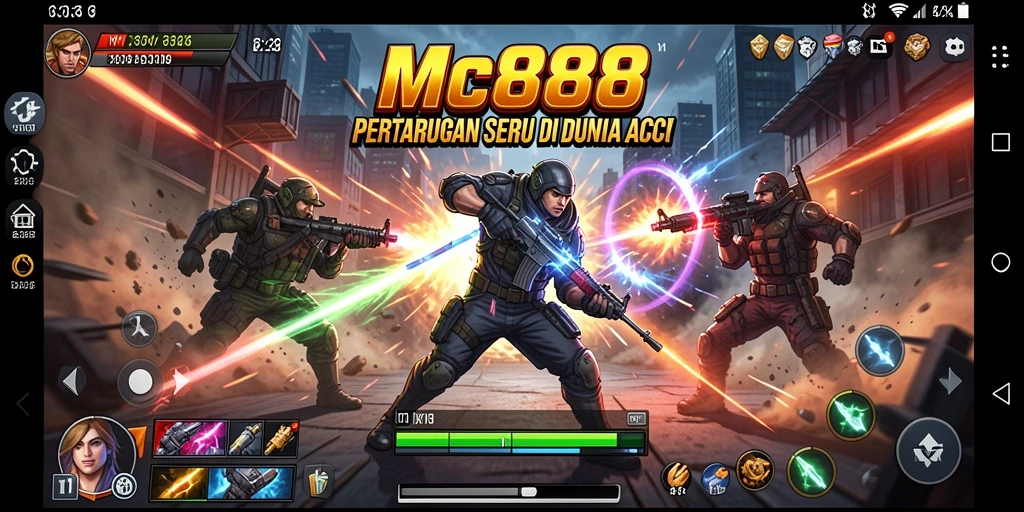 Gameplay seru dan menegangkan di MC888.