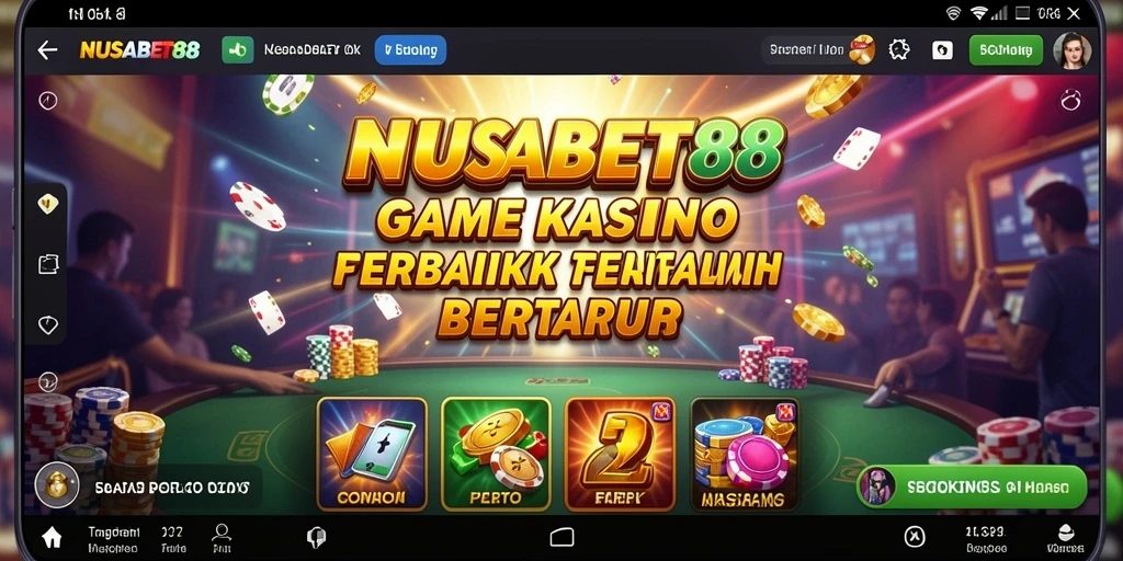 Gameplay seru dan menarik di NUSABET88.
