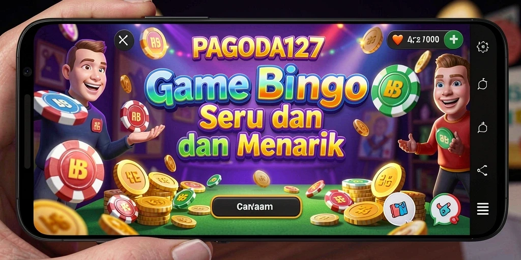 Screenshot gameplay Bingo yang seru di PAGODA127.
